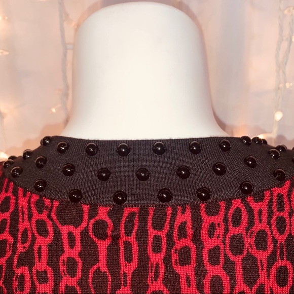 CHARTER CLUB ⭐️ Festive Long Sleeved Sweater Top - Picture 6 of 7